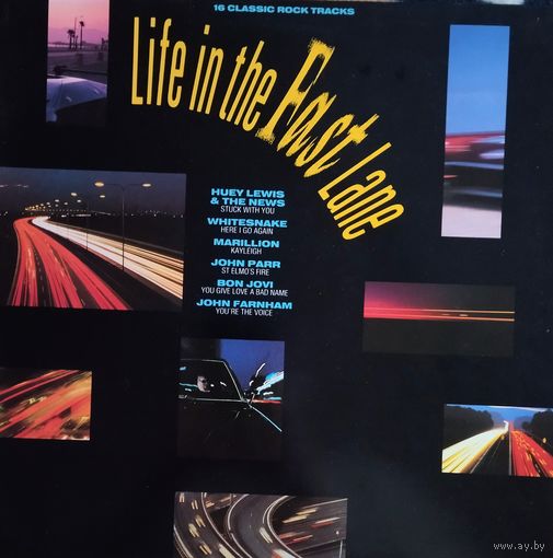 Life In The Fast Lane /16 Classic Rock Traks/1987, EMI, LP, Germany