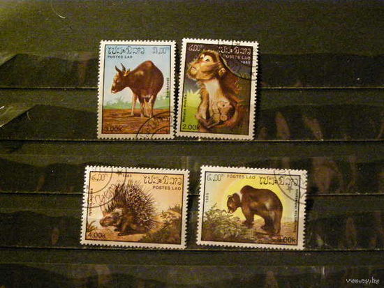 Лаос 1985 фауна Животный мир