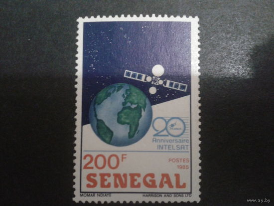 Сенегал 1987 спутник Mi-2,2 евро