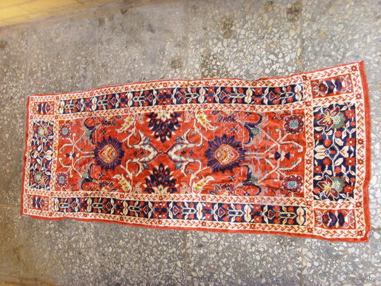 Винтажный молитвенный коврик . Намазлык 57*144 см.