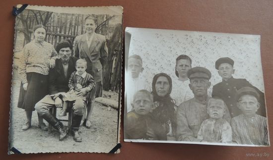 Фото "Сяляне", в. Дрэбск, 1940 г. (Лунинецкий р-н, Брестская обл.)