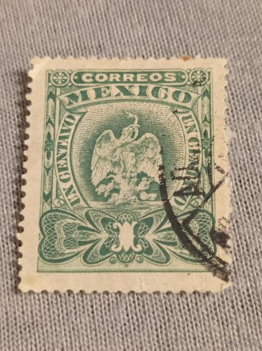 Мексика 1899 года. 1 сентаво