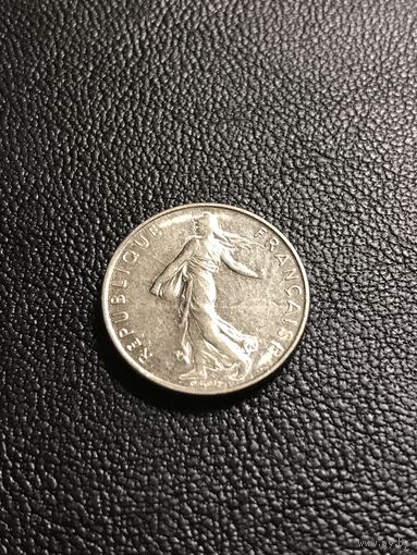 1/2 франка 1985 Франция