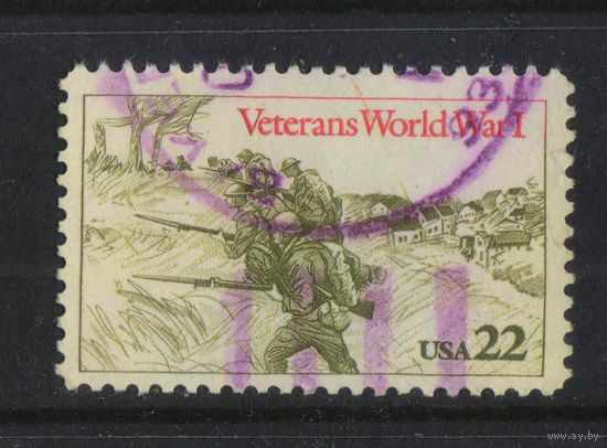 США 1985 Ветераны Первой мировой войны Стрелковая цепь   #1765