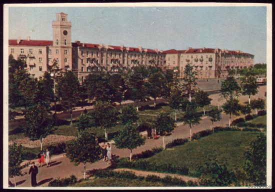 1959 год Минск Новая улица в посёлке тракторного завода