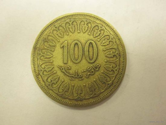 100 Миллим 1996 (Тунис)