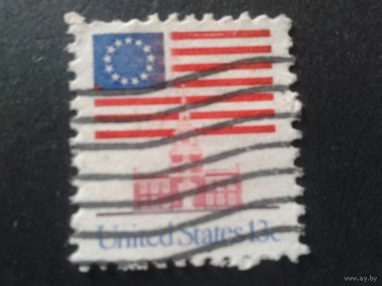 США 1975 стандарт, флаг