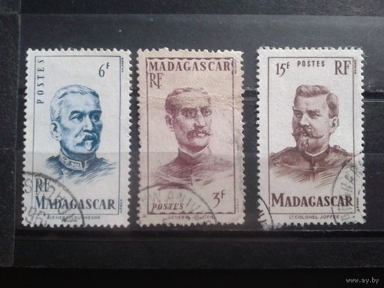 Мадагаскар, колония Франции, 1946. Военные деятели