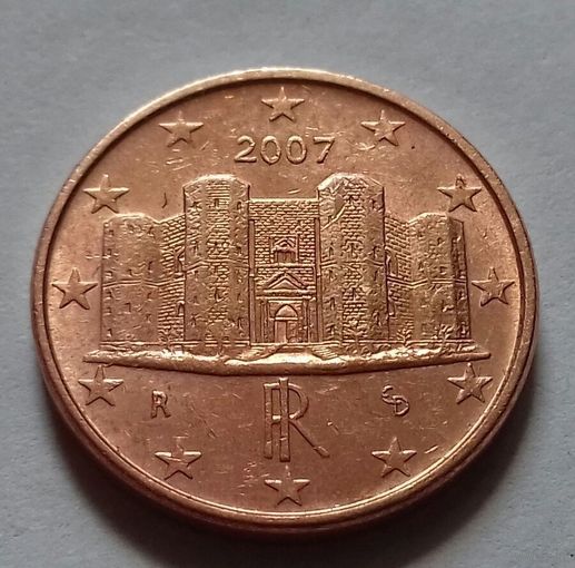 1 евроцент, Италия 2007 г.