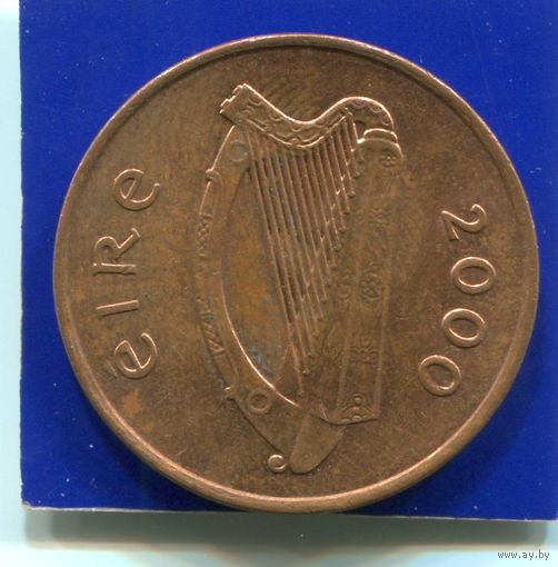 Ирландия 2 пенса 2000
