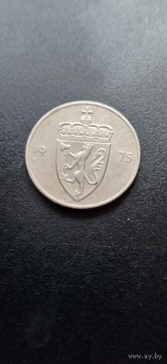 Норвегия 50 эре 1975 г.