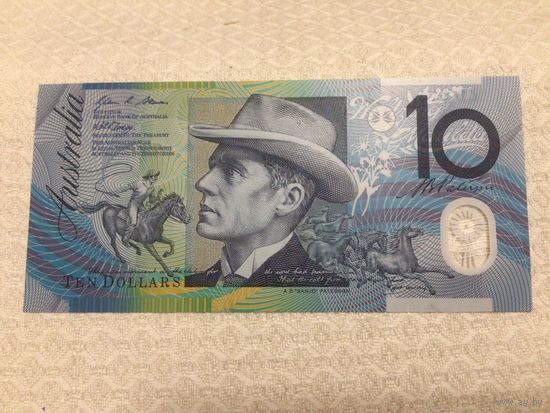 10$ долларов Австралии UNC
