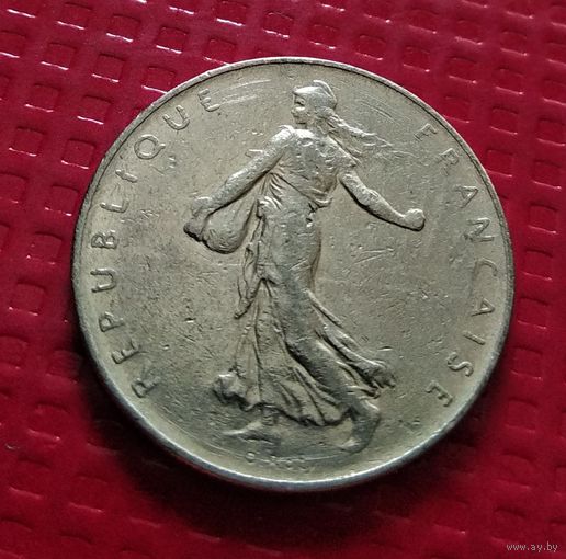 Франция 1 франк 1973 г. #30810