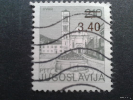 Югославия 1978 стандарт, надпечатка
