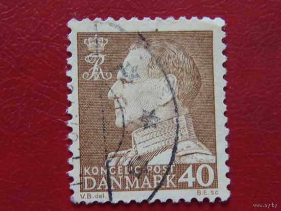 Дания 1965 г. Король Фредерик IX.