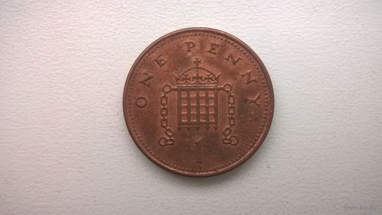 Великобритания 1 пенни, 2001г. (D-83)