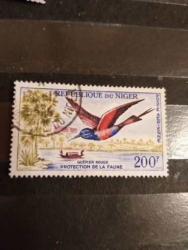 1961 Нигер авиапочта фауна птица лодка флот выпускалась одиночкой (3-13)