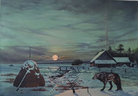 Картина "Восход луны"