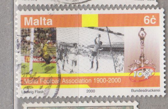 Спорт футбол Мальта 2000 год  лот 17
