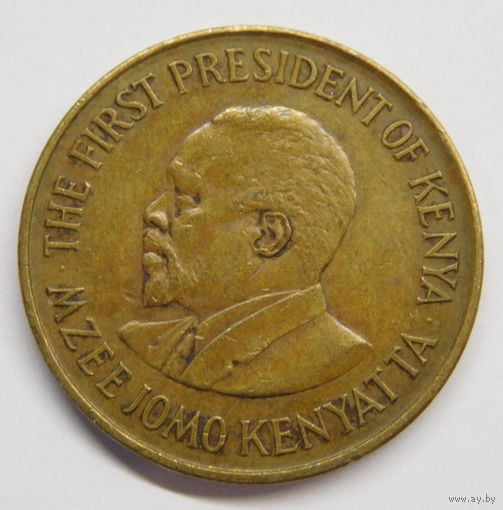 Кения 5 центов 1975 г