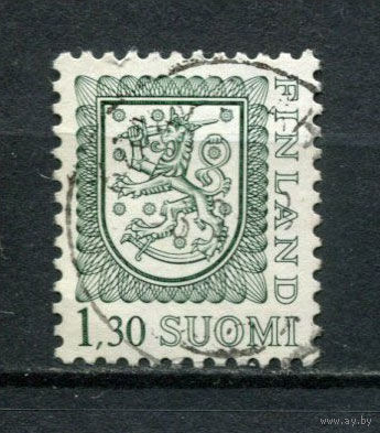 Финляндия - 1983 - Герб - [Mi. 918 II] - полная серия - 1 марка. Гашеная.  (Лот 150BB)