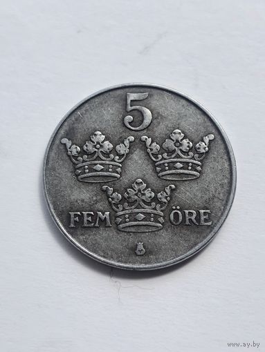 5 оре, 1947 г., Швеция