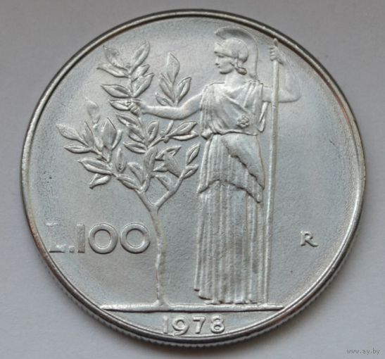 Италия, 100 лир 1978 г.
