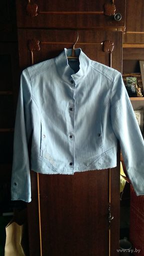 Куртка-пиджак детская летняя без подкладки 164-84-66 (р-р 42) хлопок БелльБимбо
