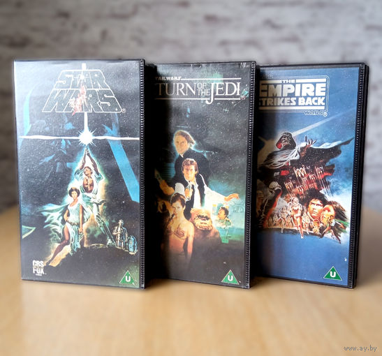 Star Wars, Звездные войны, видеокассета, VHS