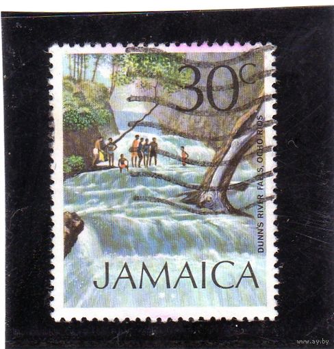 Ямайка. Ми-360.Водопад Данн-Ривер, Очо-Риос.1972.
