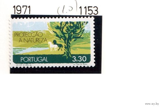 Португалия-1971,(Мих.1153) ** , Лошади