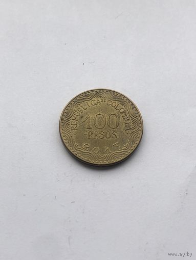100 песо, 2017 г., Колумбия