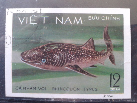 Вьетнам 1980 Акула без перф.