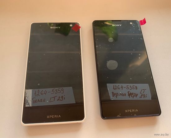 Дисплей Sony Xperia TX LT29i, White | в сборе с сенсором (тачскрин) и рамкой, оригинал (1264-5359)