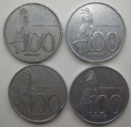 Индонезия 100 рупий 1999, 2002, 2003 гг. Цена за 1 шт. (g)