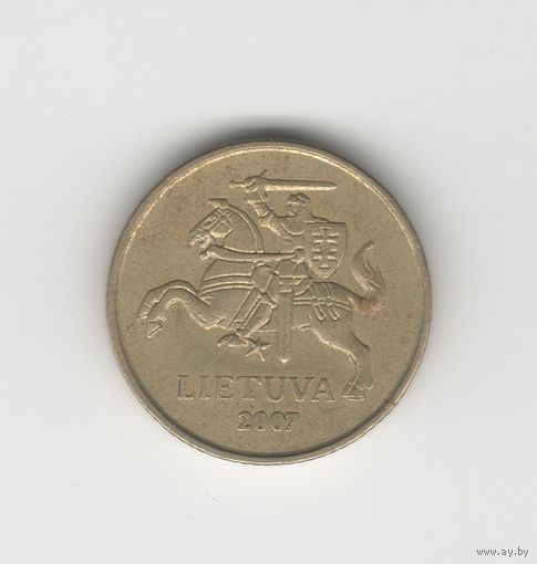 10 центов Литва 2007 Лот 7658