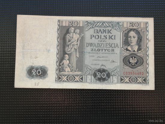 20 злотых 1936  Польша