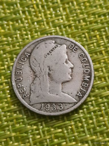 Колумбия 5 сентаво 1933 г
