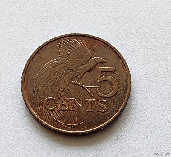 Тринидад и Тобаго 5 центов, 2004