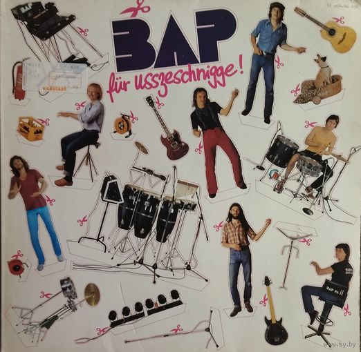 BAP  1981, EMI, LP , NM, Holland, Poster