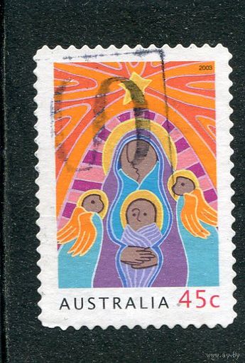 Австралия. Рождество 2003, самоклейка
