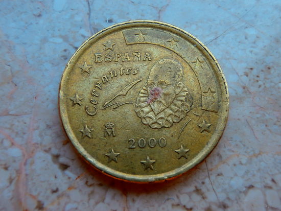50 евроцентов 2000 Испания