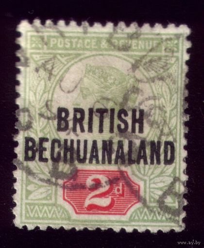 1 марка 1891 год Британский Бечуаналенд Mi 41, Gibb 34