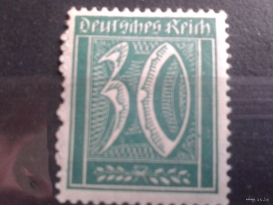 Германия 1921 Стандарт 30пф ВЗ1