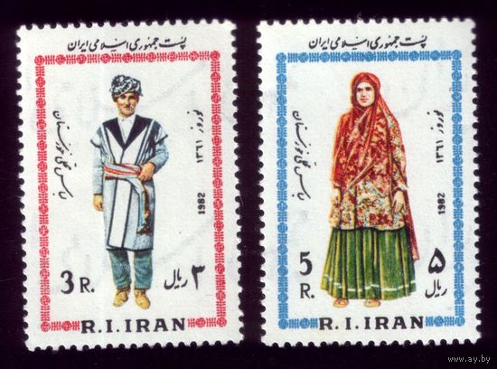 2 марки 1982 год Иран 2020-2021