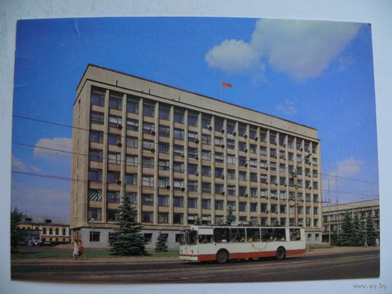 Фото Митина В., Здание обкома КПСС, 1987, чистая.