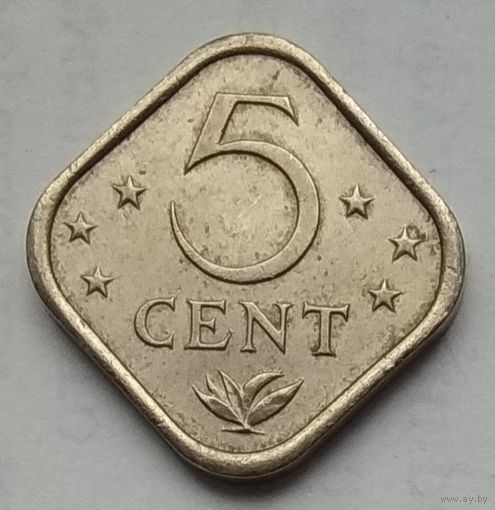 Нидерландские Антильские острова (Антилы) 5 центов 1975 г.
