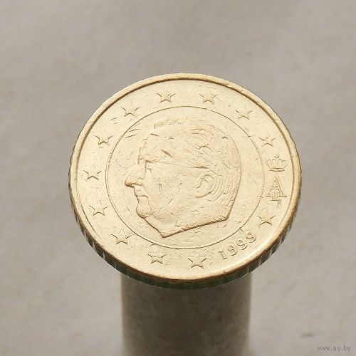 Бельгия 50 евроцентов 1999 (1-й тип)