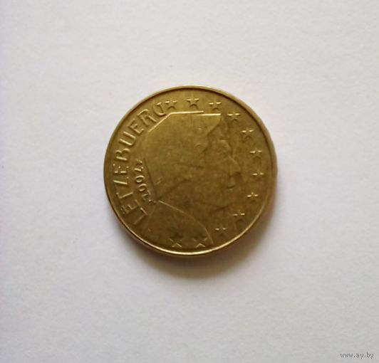 Люксембург 10 евроцентов 2002 г