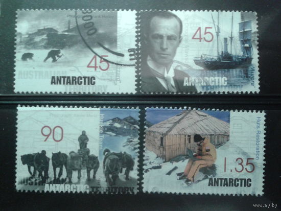 Антарктические территории 1999 Экспедиция Мавсона 1911-14 гг. Полная серия Михель-5,0 евро